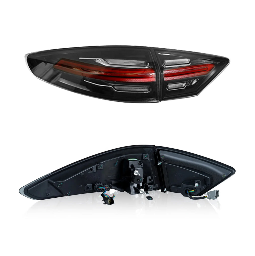 Ford Fusion Mondeo 2013-2016 HCMOTIONZ LED Tail lights 4 pcs Assembly Smoked HCMOTIONZ