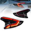 Toyota C-HR 2016 - 2023 LED Tail lights Smoked HCMOTIONZ
