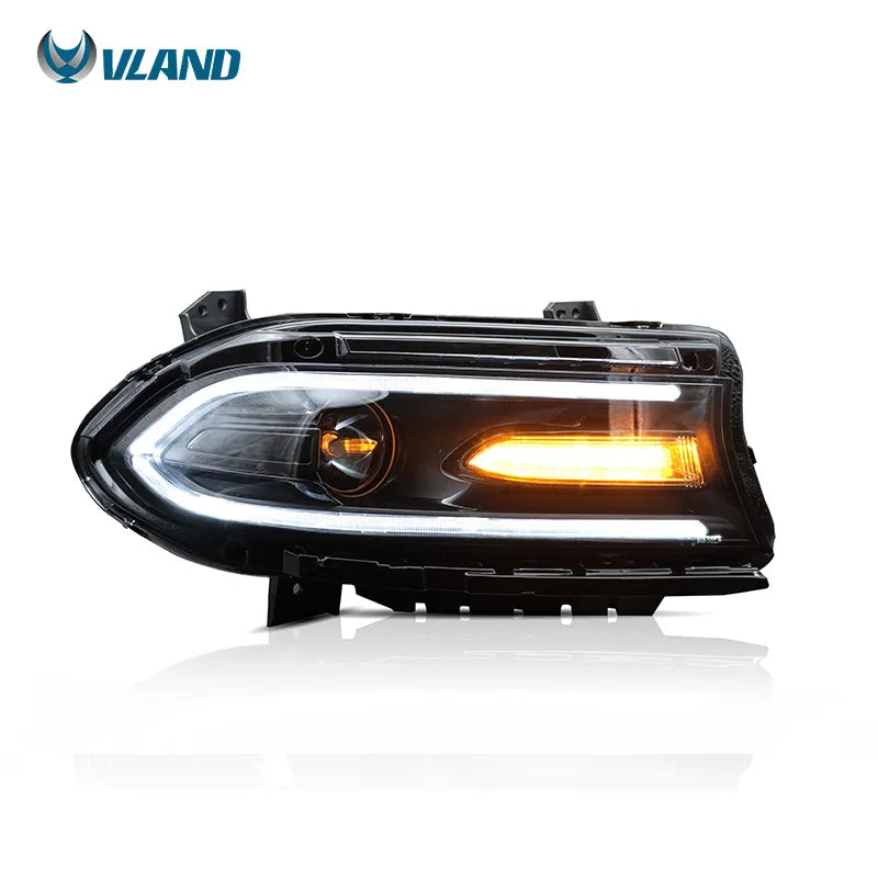 Dodge Charger 2015-2023 LED Halogen Headlights RGB VLAND