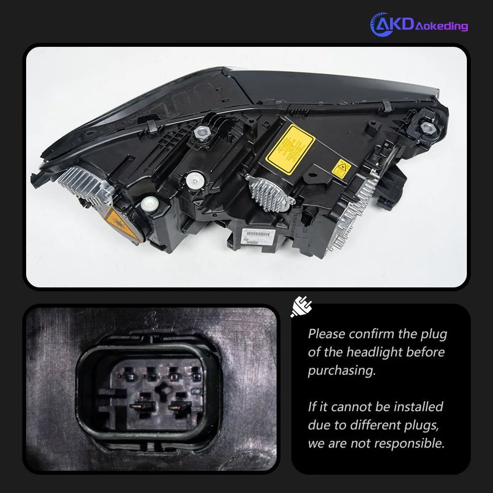 BMW X5 G05 X6 G06 2019-2022 LED Headlights Projector Lens Laser Style AKD