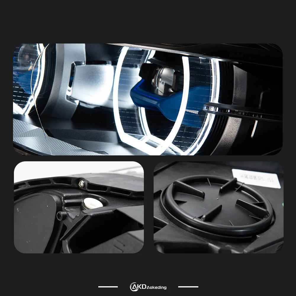BMW X5 F15 2014-2018 Zestaw reflektorów LED Laser Style AKD