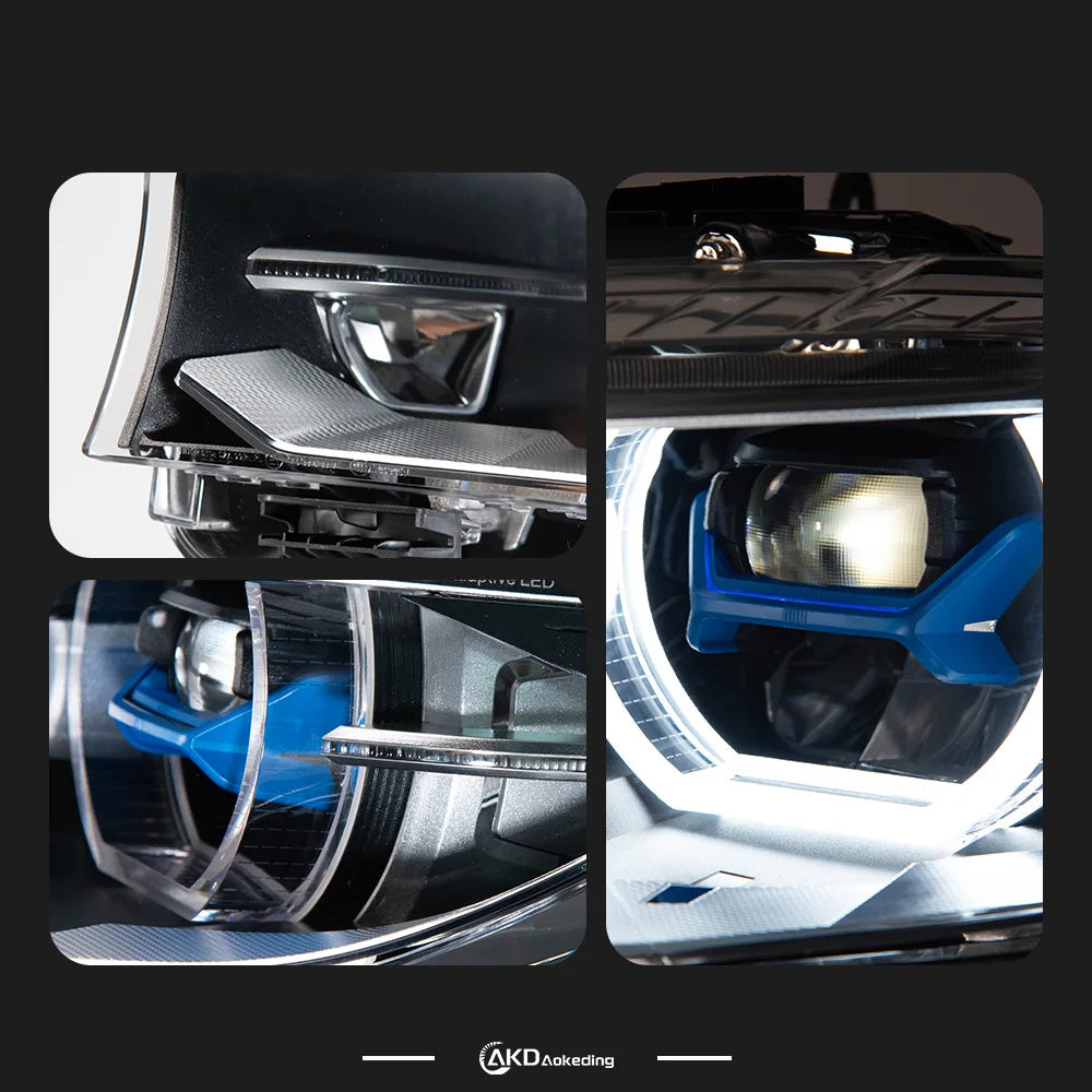 BMW X5 F15 2014-2018 Zestaw reflektorów LED Laser Style AKD