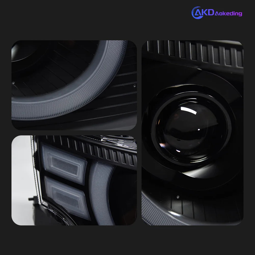 Mitsubishi Pajero V93 V87 V97 2004-2020 LED Headlights Projector Lens AKD