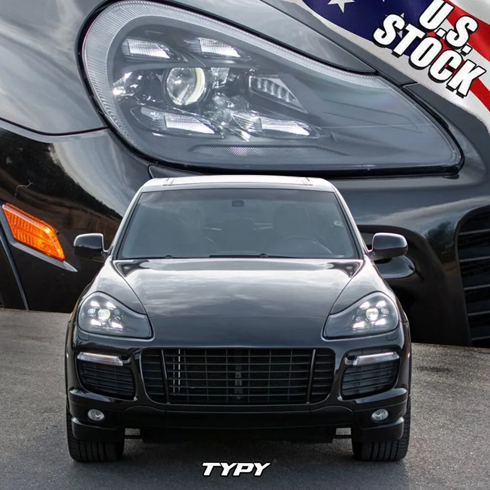 Porsche Cayenne 957 2007-2010 High Performance LED Headlights Matrix TYPY