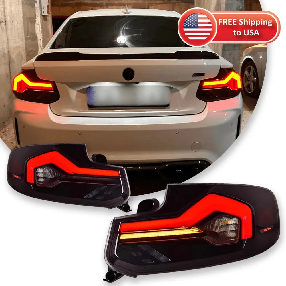 BMW 2 Series 2014-2021 F22 F23 M2 Full LED Tail Lights TYPY