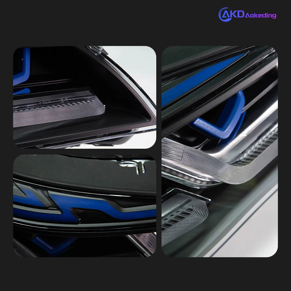 BMW 5 series M5 E60 E61 2003-2009 LED Headlights set AKD