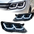 VW Volkswagen Tiguan 2009-2012 Led Headlights Projector Lens AKD