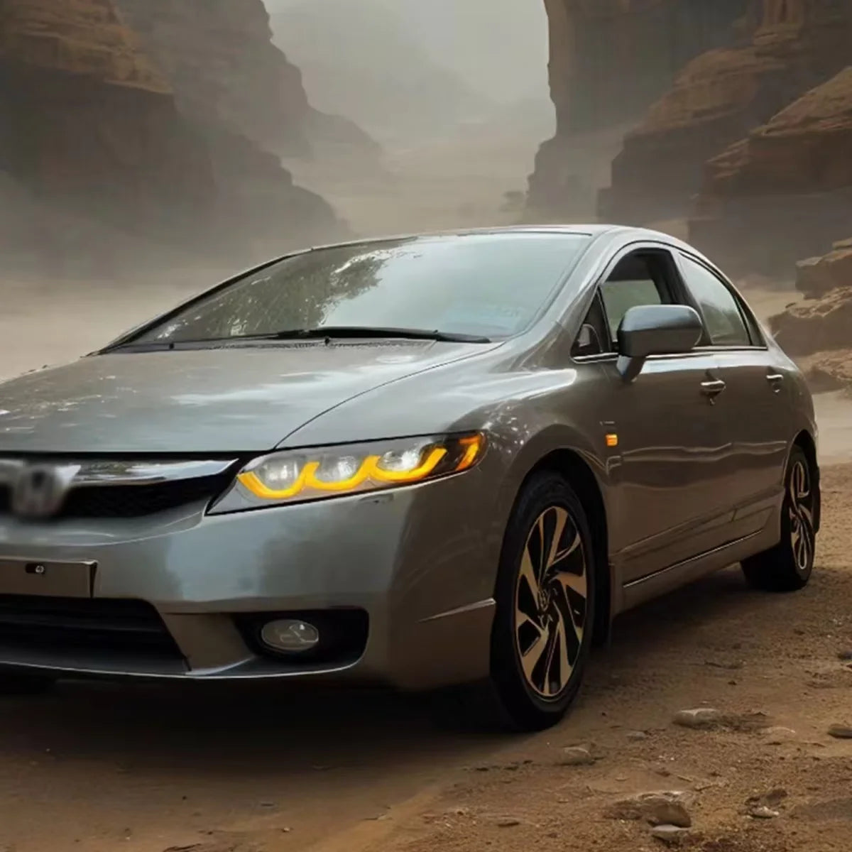 Honda Civic 8th 2006-2011 LED Headlight Projector Head Lamp TYPY