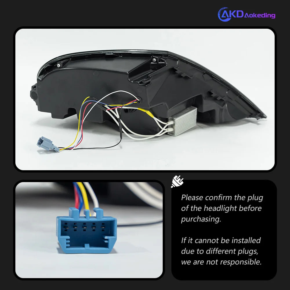 VW Volkswagen Beetle 2013-2019 LED Tail lights Set AKD