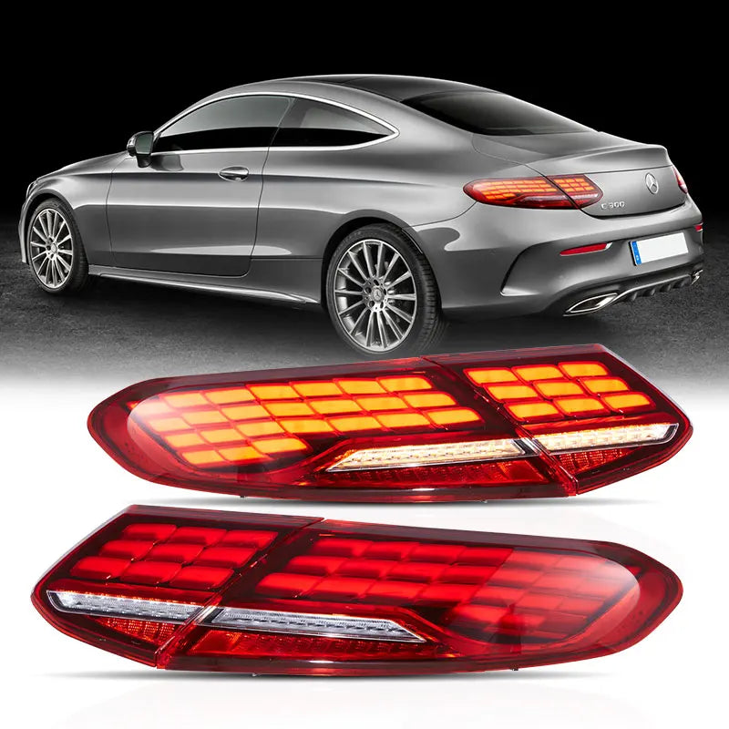 Mercedes-Benz C-Class Coupe / Cabrio C205 A205 2015-2023 LED Tail Lights VLAND