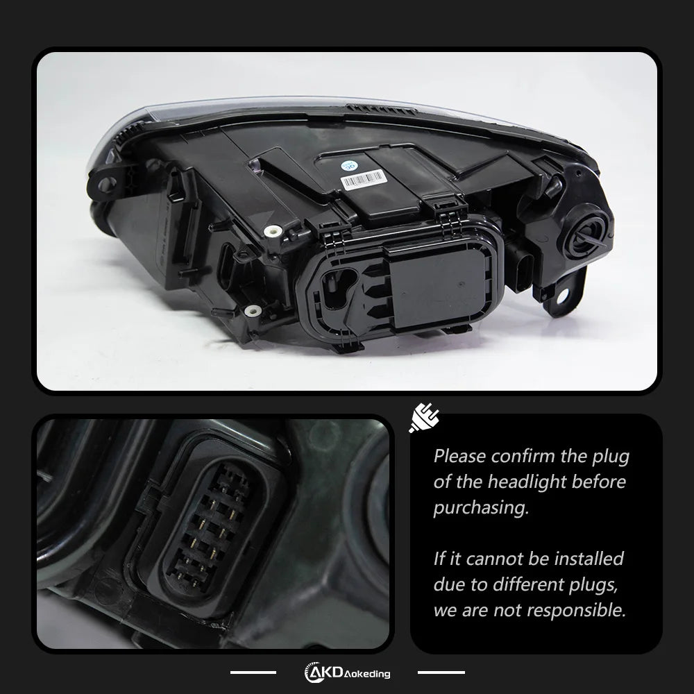 AUDI A6 S6 RS6 C6 2004-2011 LED Headlights DRL AKD