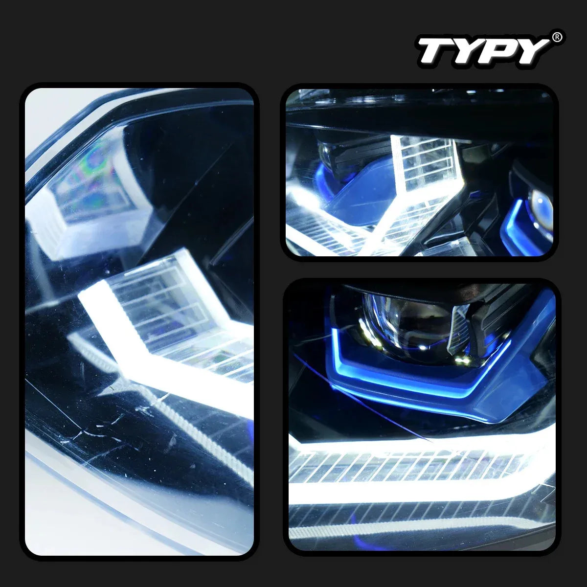 BMW 3 Series E92 E93 2006-2010 Full Led Headlights TYPY