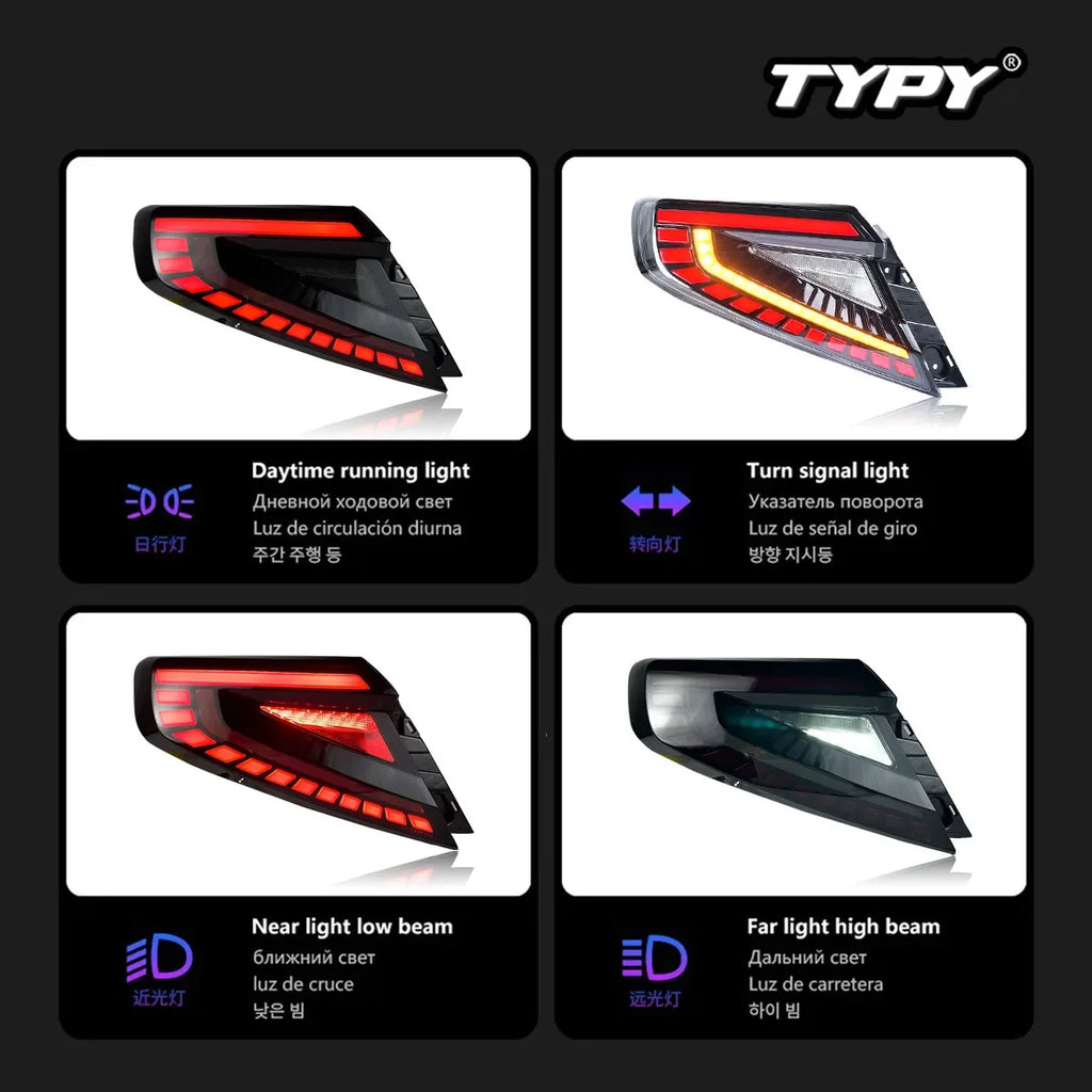 Subaru WRX 2022-2025 Tail lights LED TYPY