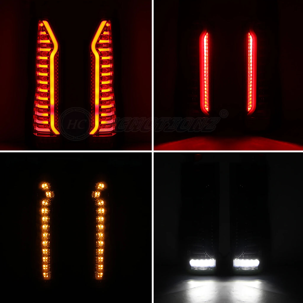 Toyota Hiace 6th 2019-2023 LED Tail lights HCMOTIONZ