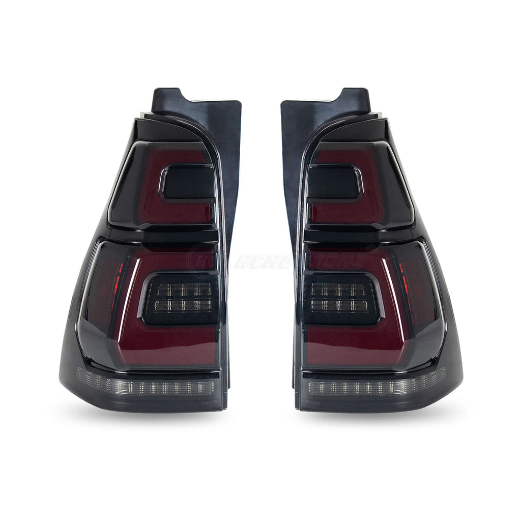 Toyota 4Runner 4th gen 2003-2009 LED Tail lights Smoked Red HCMOTIONZ