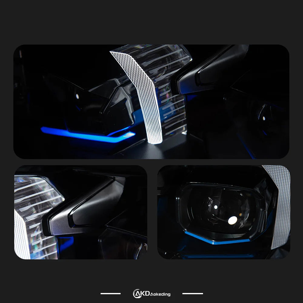 BMW 5 series G30 G31 2018-2024 LED Headlight Projector Lens Laser Style AKD