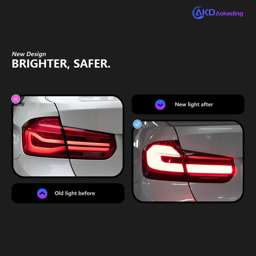 BMW 3 series F30 2012–2018 Led Tail Light Rear Lights Upgrade AKD