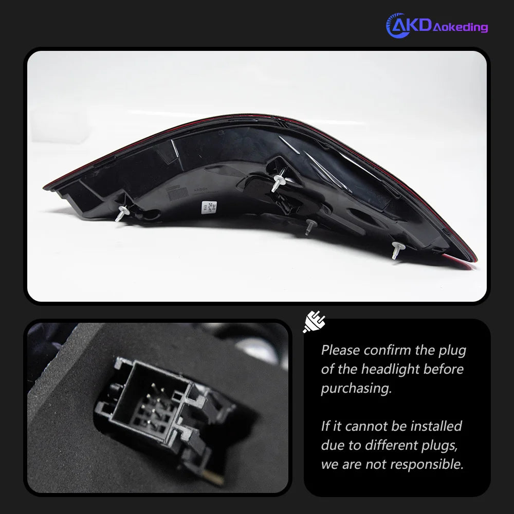 Mercedes-Benz S Class W222 2013-2017 Lampy tylne LED Komplet AKD