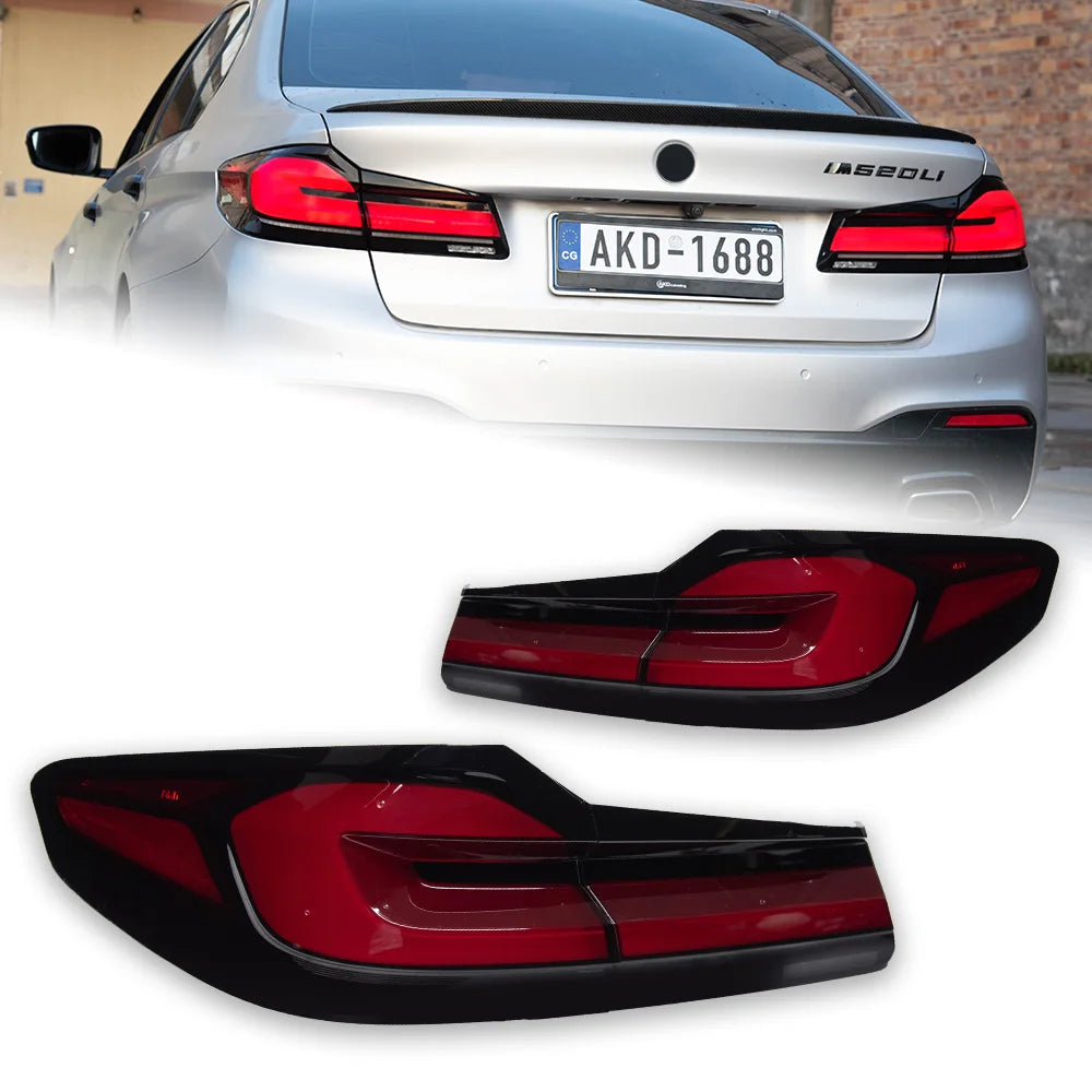 BMW 5 Series M5 F90 G30 G38 2018-2020 Full LED Dynamic Tail Lights AKD