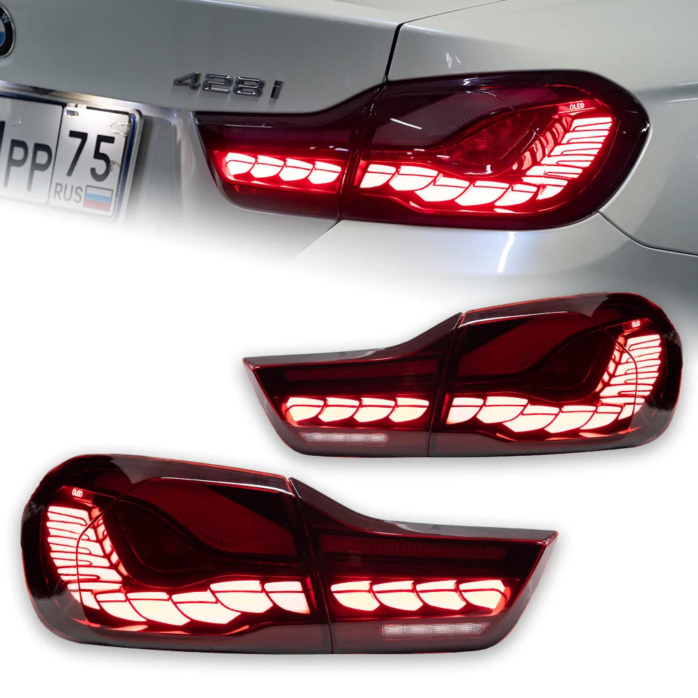 BMW 4 series M4 F32 F33 F36 F82 2019-2023 LED Tail lights GTS Style AKD