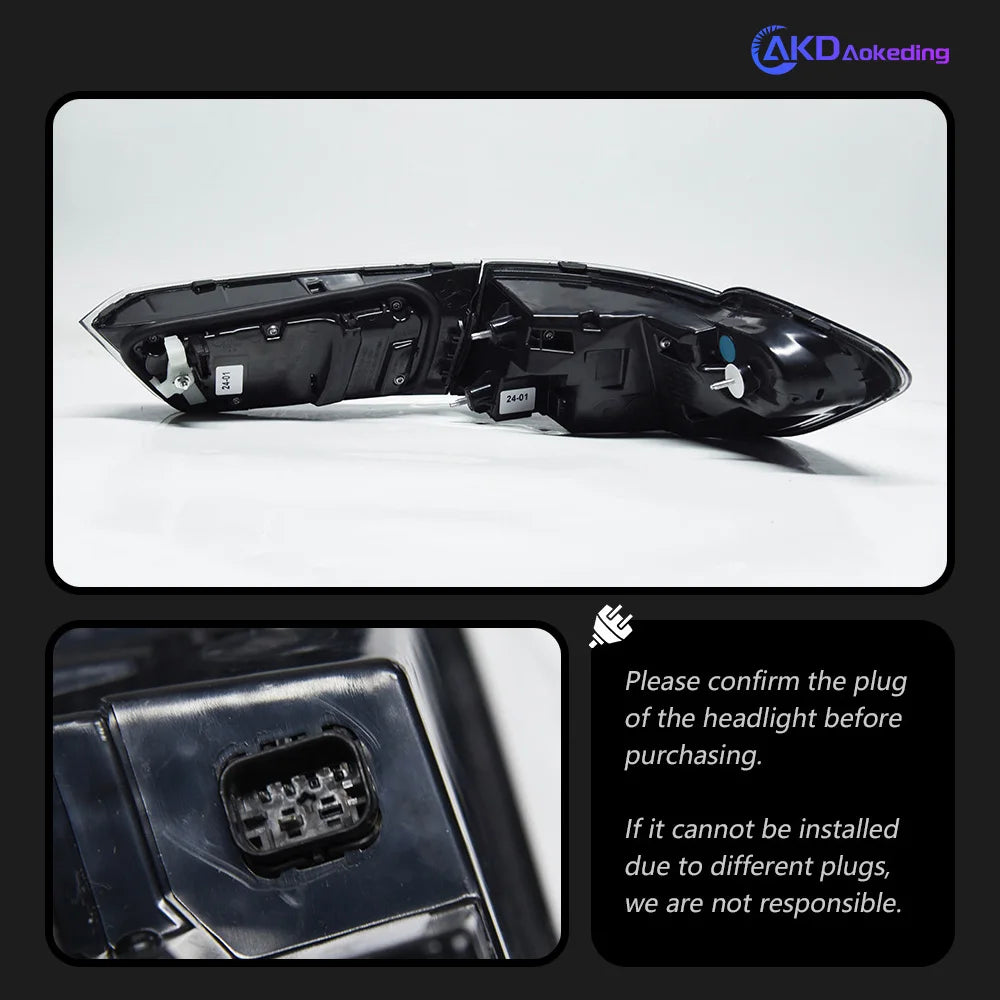 BMW 3 series G20 G28 2019-2021 LED Tail Lights Smoked AKD