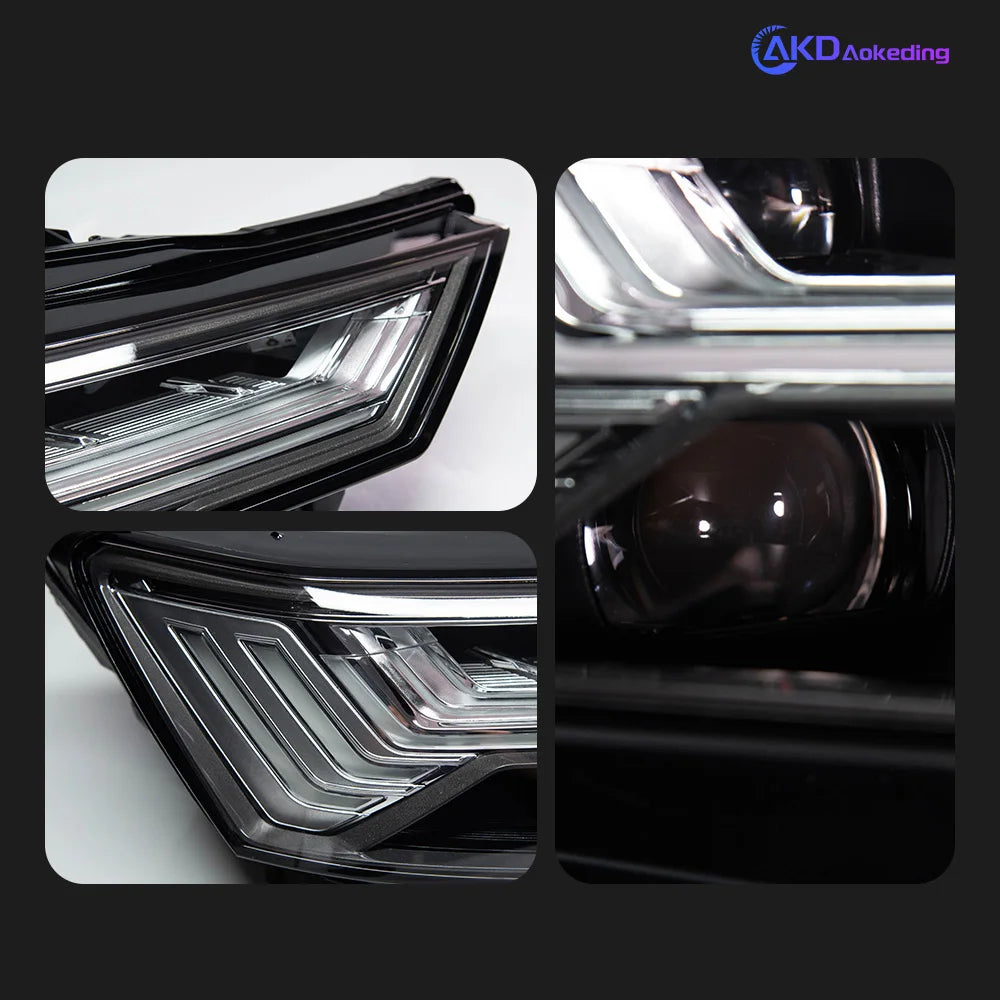 Audi A6 C8 2019-2023 LED Headlights Modern Look AKD
