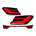 Toyota Camry 2018-2023 LED Tail Lamps Assembly with Middle Light HCMOTIONZ