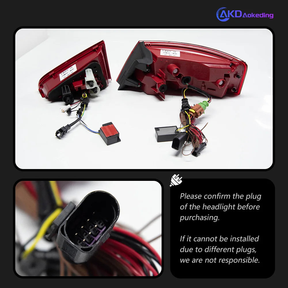 Audi A5 S5 RS5 8T 8F 2008-2016 LED Tail Lights Modern Look AKD