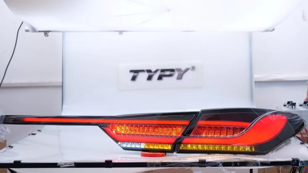 Toyota Camry 2018-2024 LED Tail lights Animation 3pc Full Set TYPY