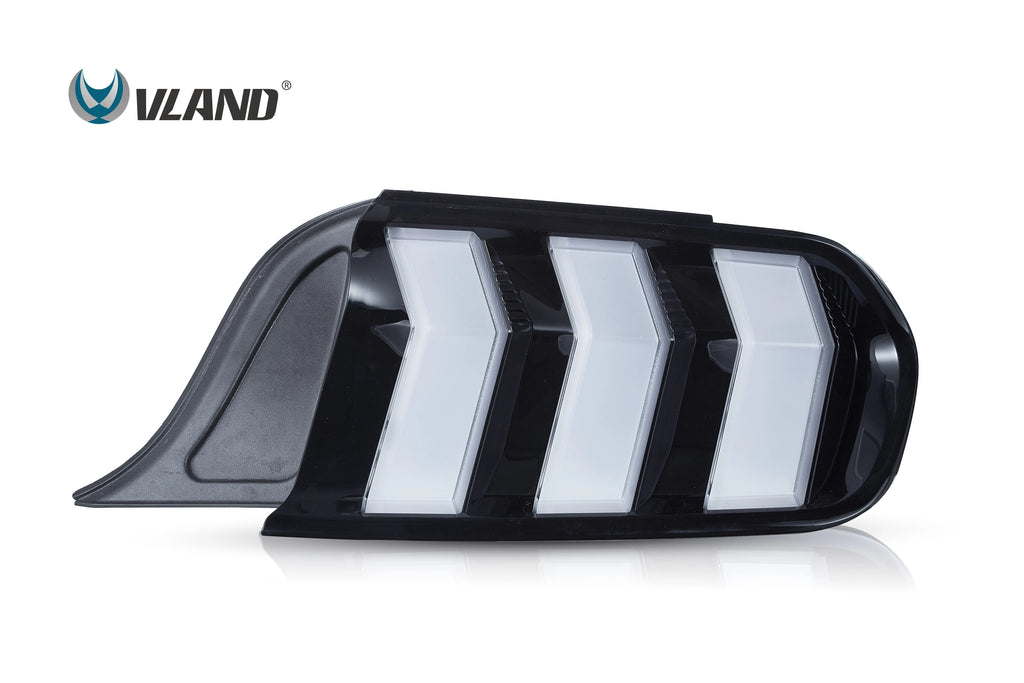 Ford Mustang S550 2015-2023 LED Tail Light S650 Style Sequential Turn Signal VLAND