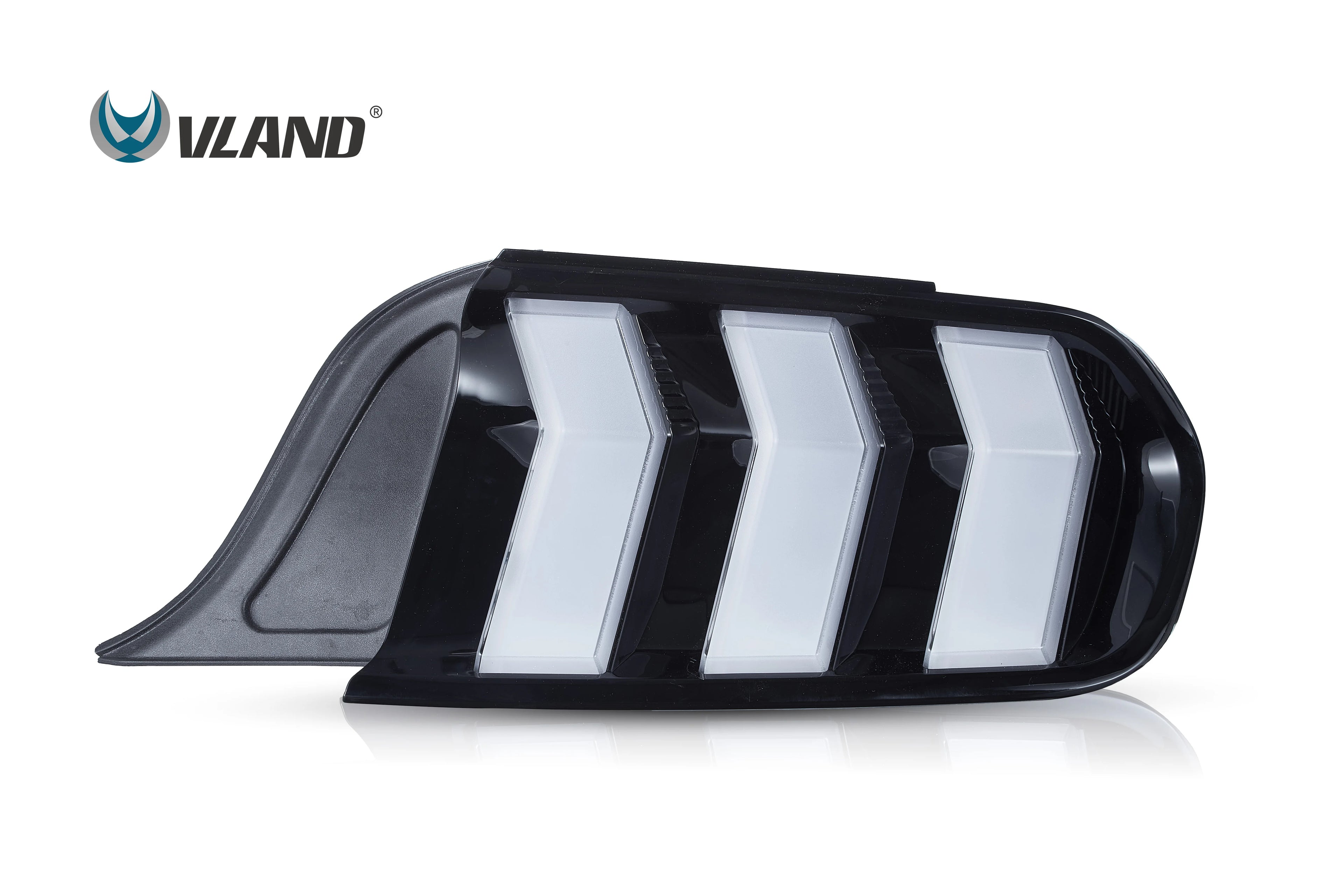 Ford Mustang S550 2015-2023 LED Tail Light S650 Style Sequential Turn Signal VLAND