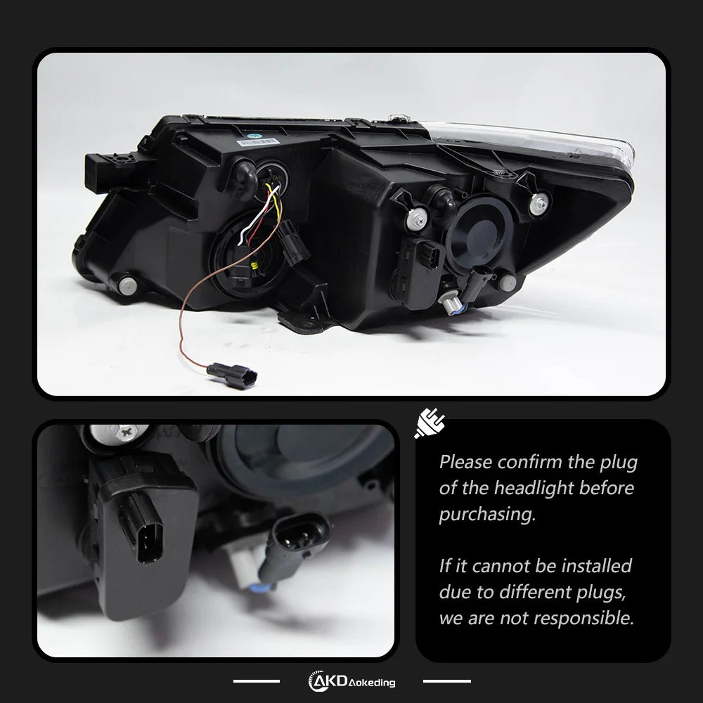 Dodge Journey Fiat Freemont 2009-2016 LED Headlights Projector Lens AKD