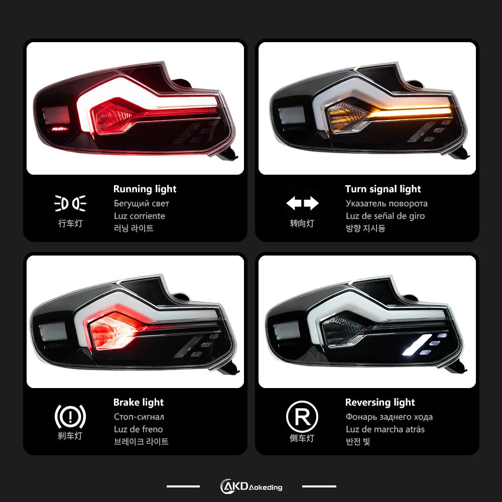 BMW 2 series M2 F22 F23 F87 2012-2018 LED Tail Light Rear Lamp AKD