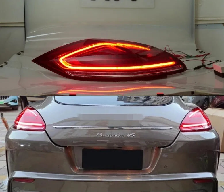 Porsche Panamera 970 2009-2015 LED Tail Light Smoke Black TYPY