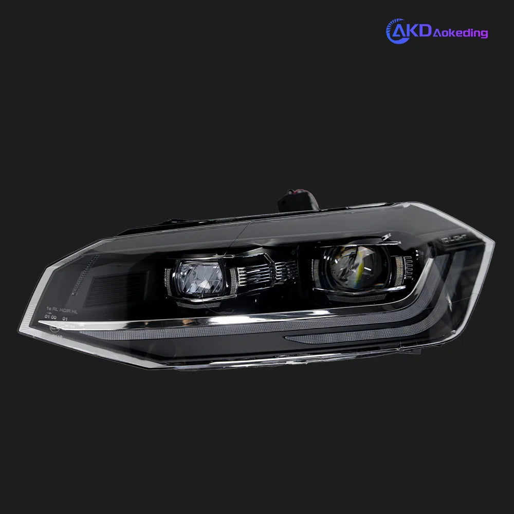 VW Volkswagen Polo MK5 2011-2018 LED Headlights Projector Lens AKD