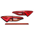 Toyota Avalon 2018-2021 LED Tail lights Red Smoked HCMOTIONZ
