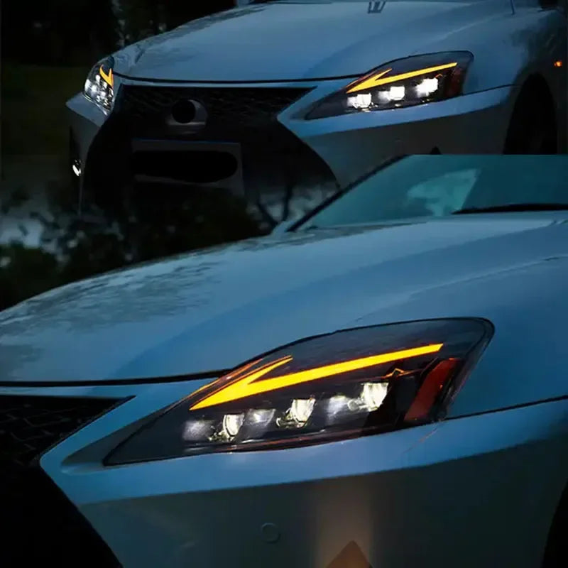Lexus IS250 IS300 2006-2012 LED Headlights Head Lamp DRL TYPY