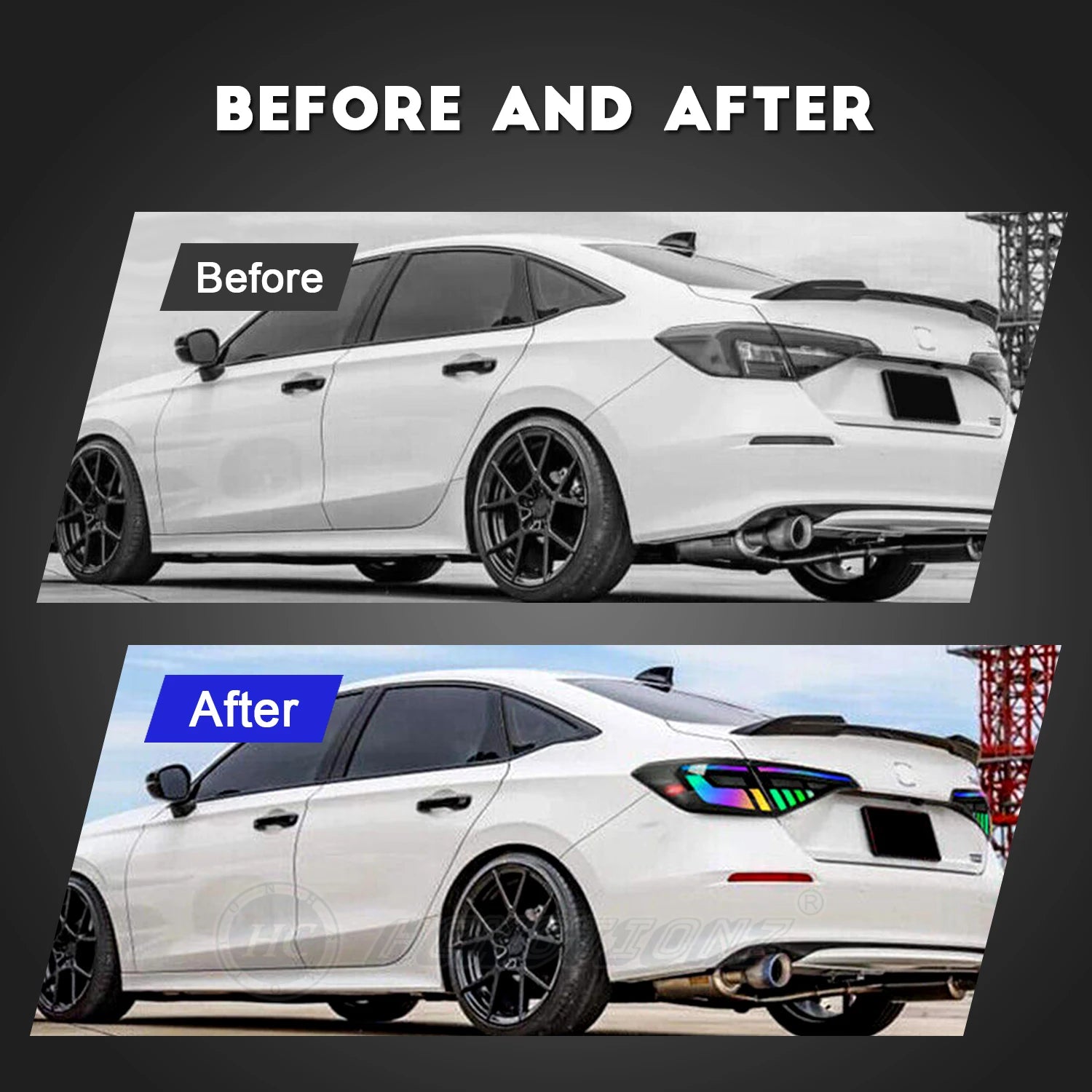 Honda Civic 11th 2022-2025 RGB LED Tail light Rear lamp HCMOTIONZ