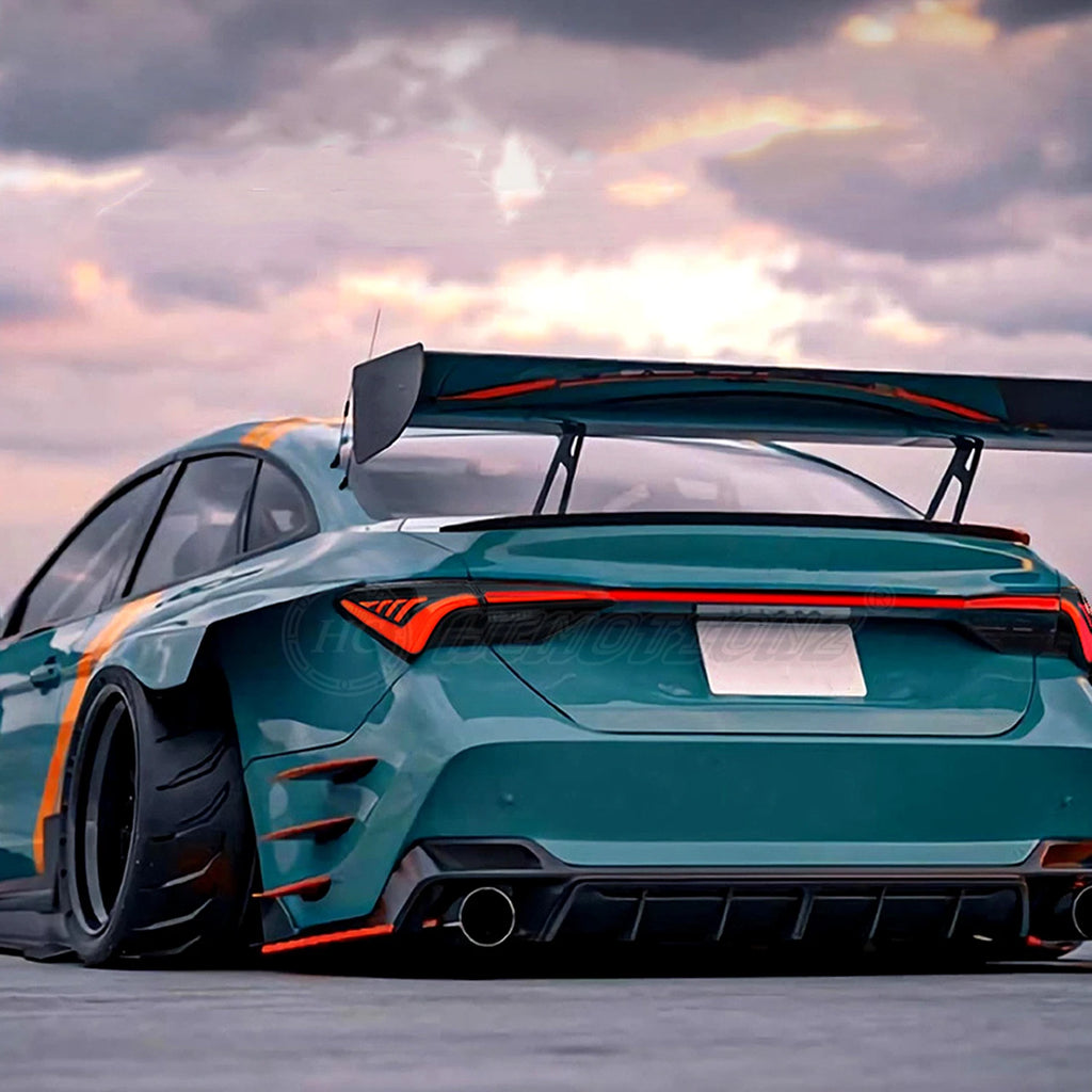 Toyota Avalon 2018-2021 LED Tail lights Red Smoked HCMOTIONZ