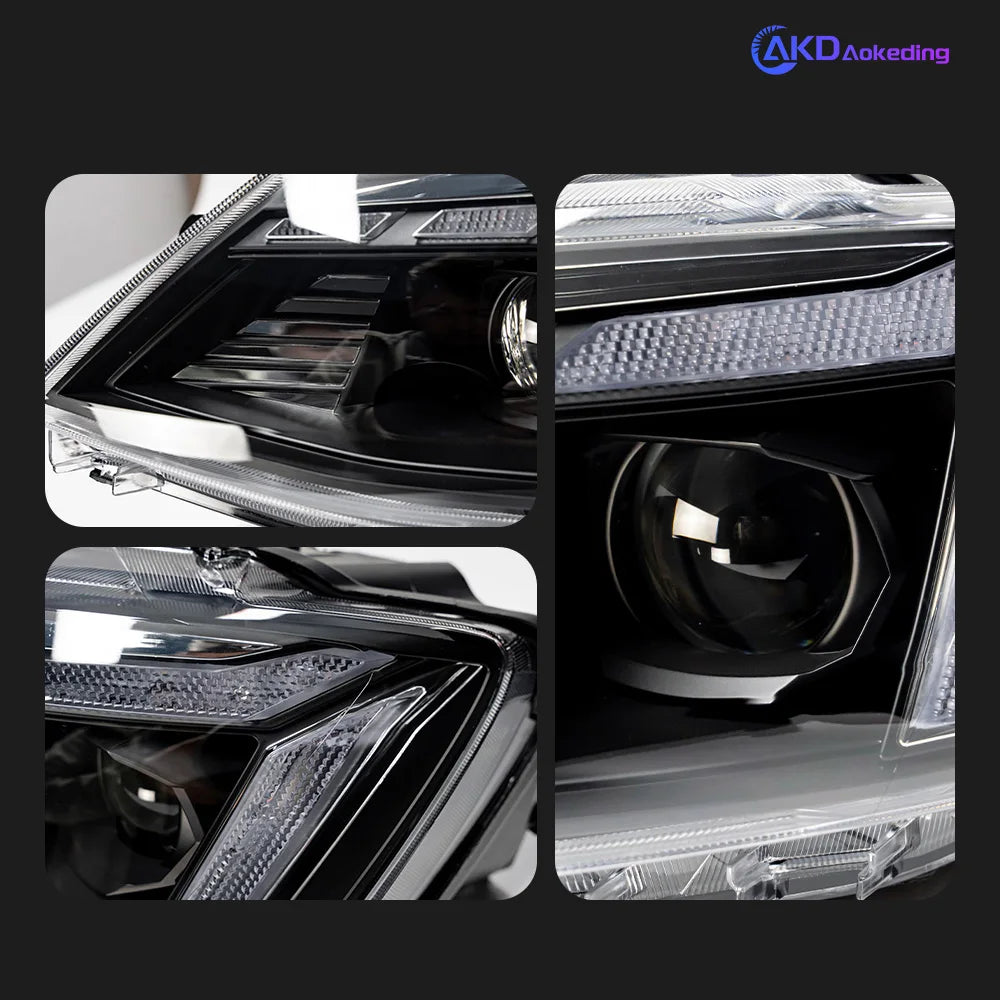 Volkswagen VW Jetta MK6 2011-2018 Lampy przednie reflektory LED Komplet AKD