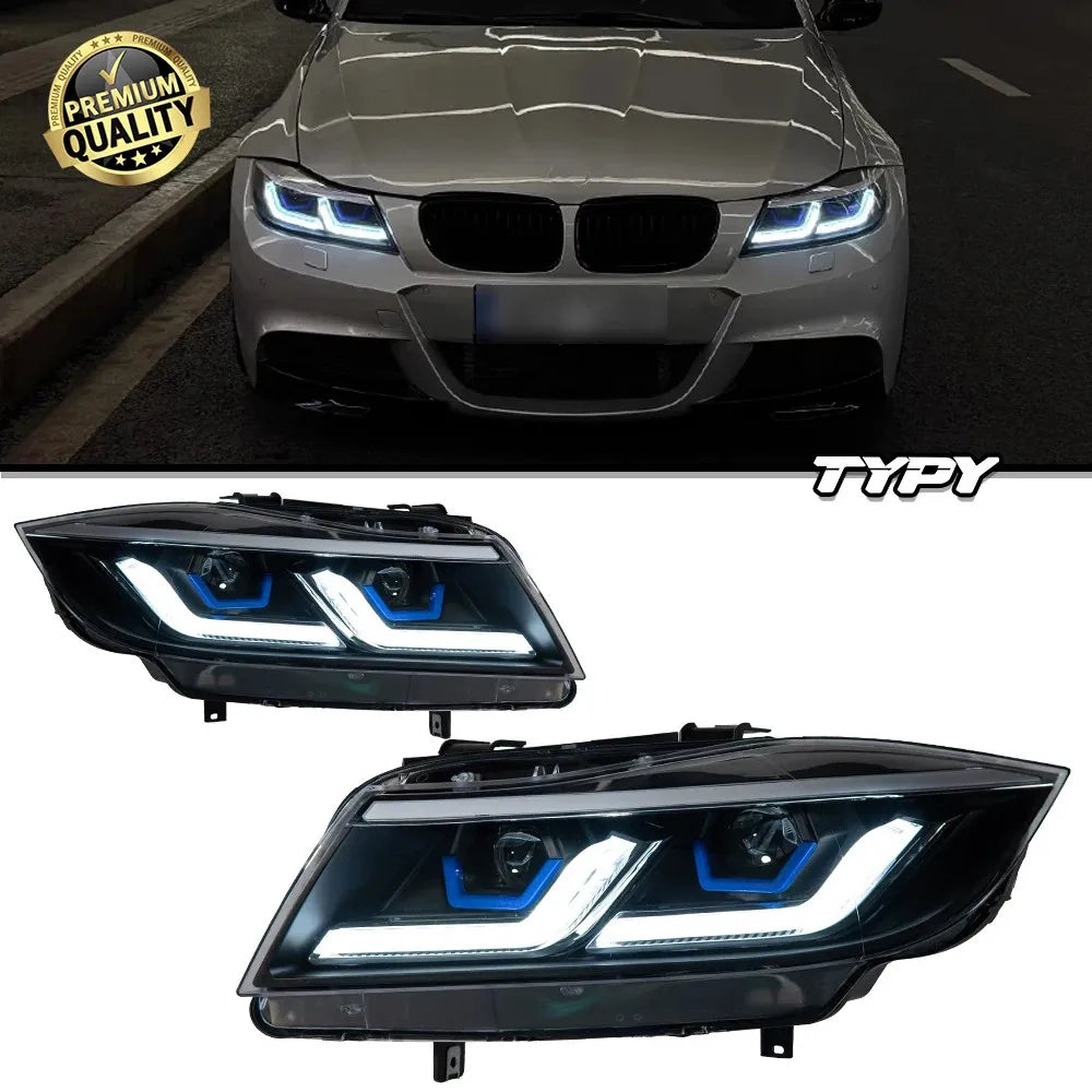 BMW 3 series E90 E91 2005-2012 LED Headlight Projector Lens TYPY