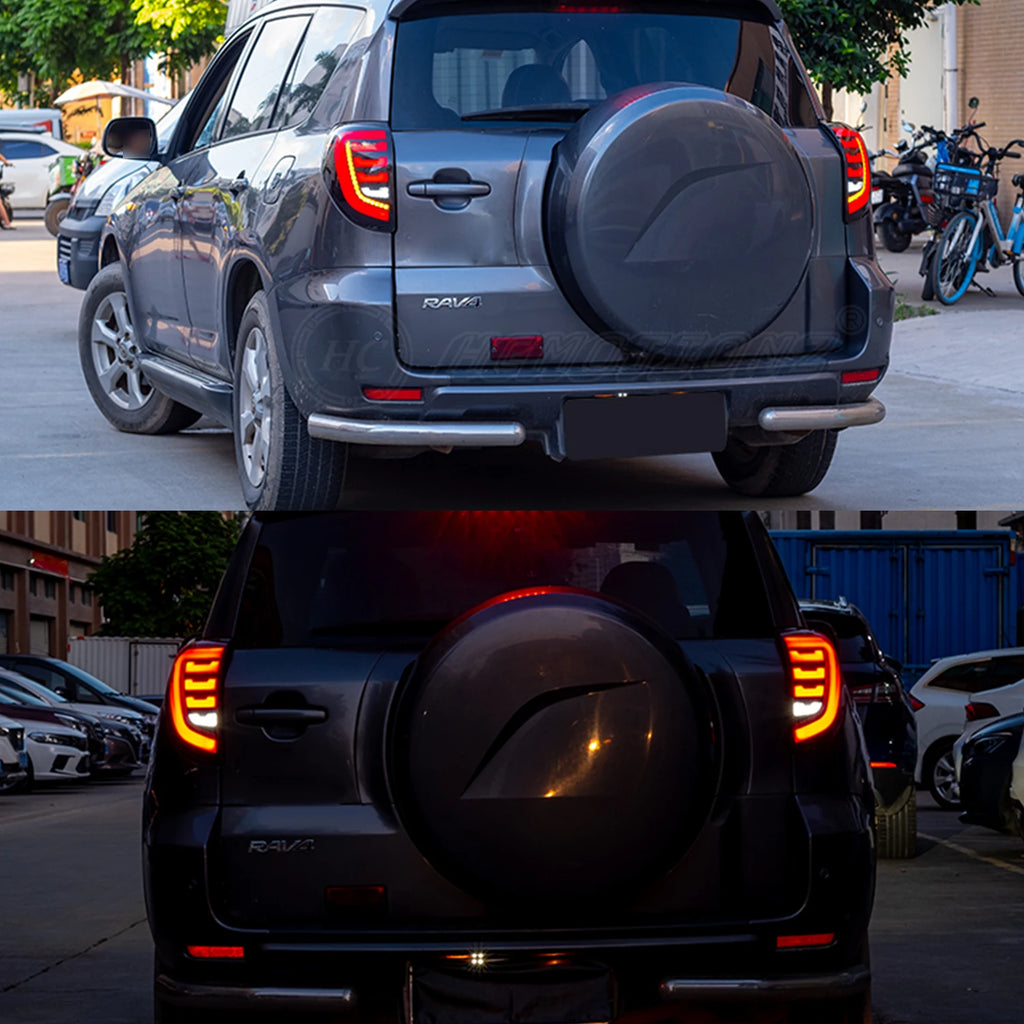 Toyota Rav4 3th GEN 2006-2012 LED Tail lights Smoked HCMOTIONZ