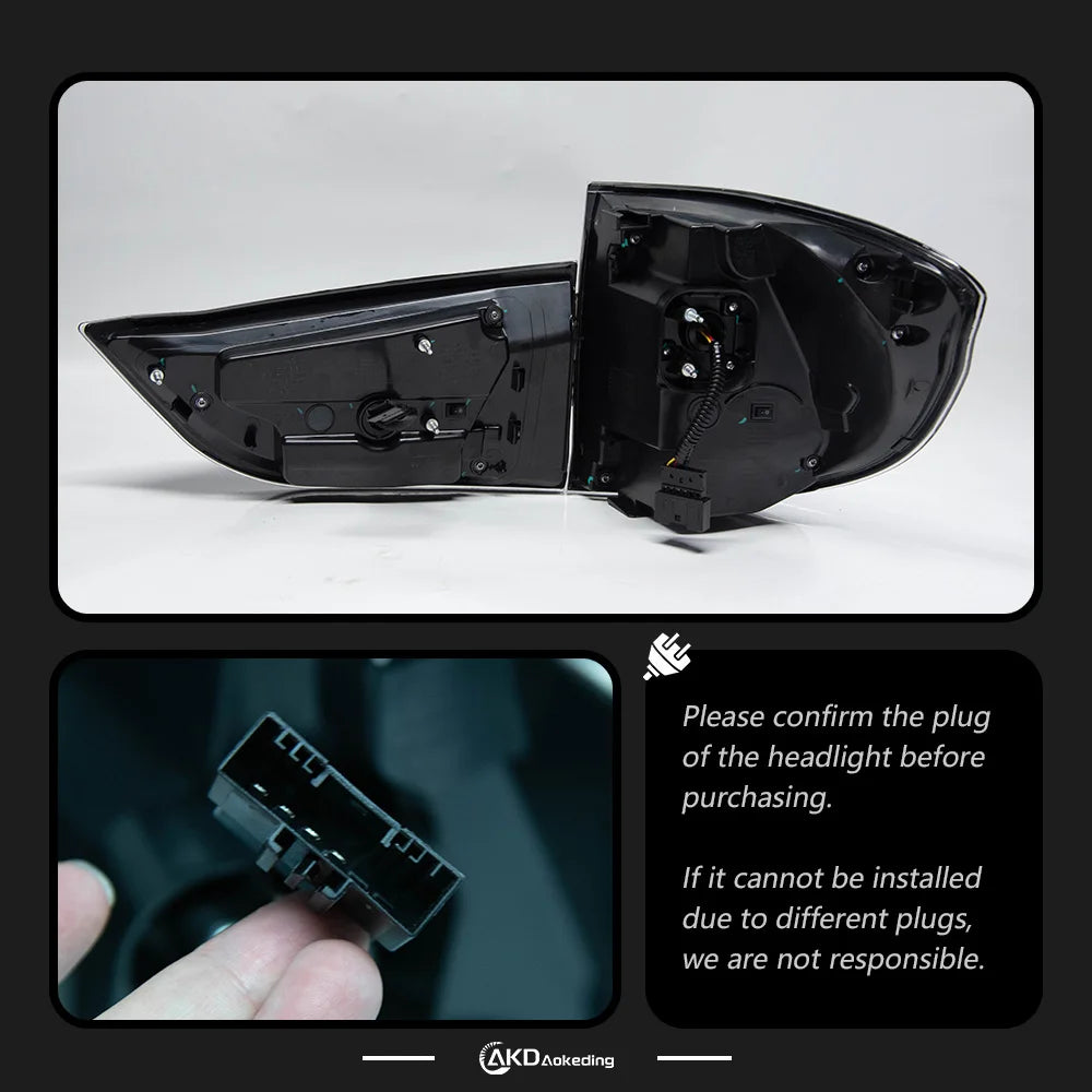 BMW X5 F15 2014-2018 Led Tail Light Rear Lights Upgrade AKD