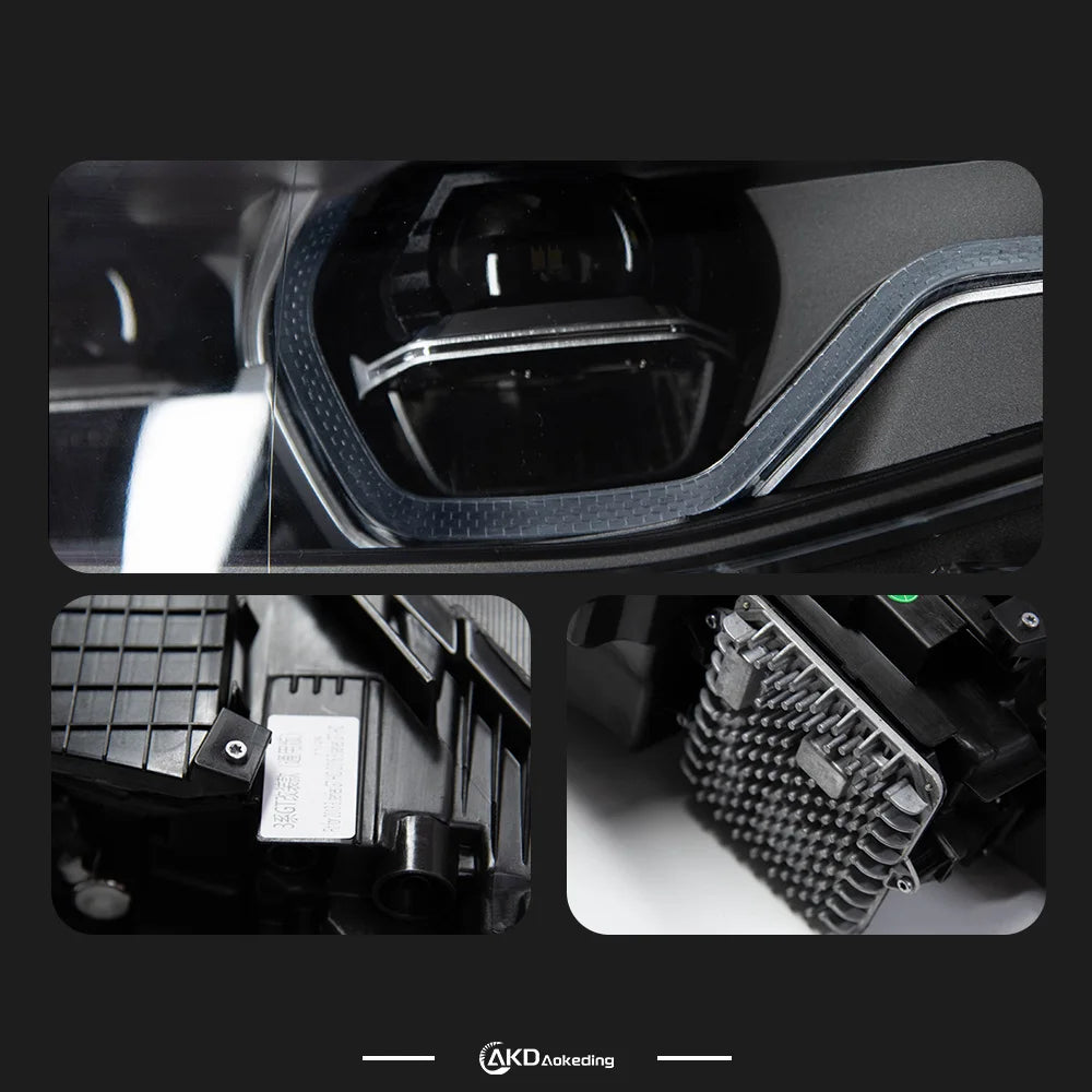 BMW 3GT F34 2013-2019 LED Headlights Projector Lens Laser Style AKD