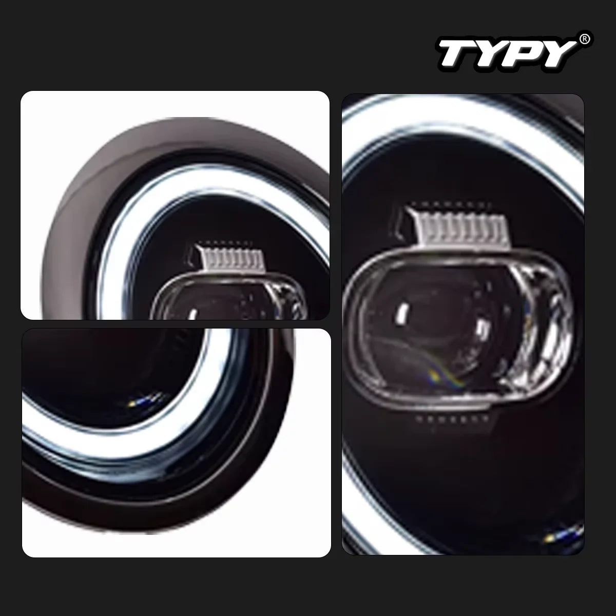 BMW Mini R50 2001-2007 LED Heqadlights Turn Signals Daytime Running Lights TYPY