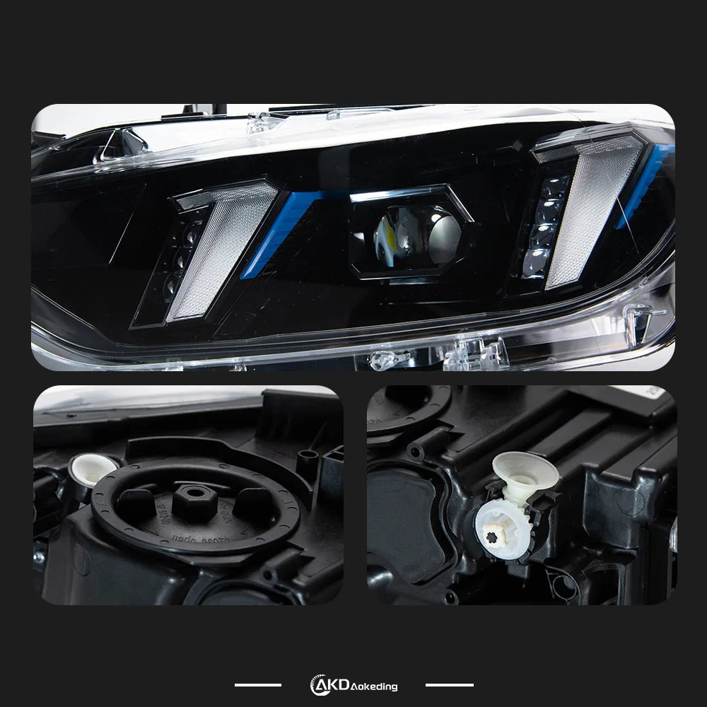 BMW 3 series F30 F31 2012-2019 LED Headlights Laser Style AKD