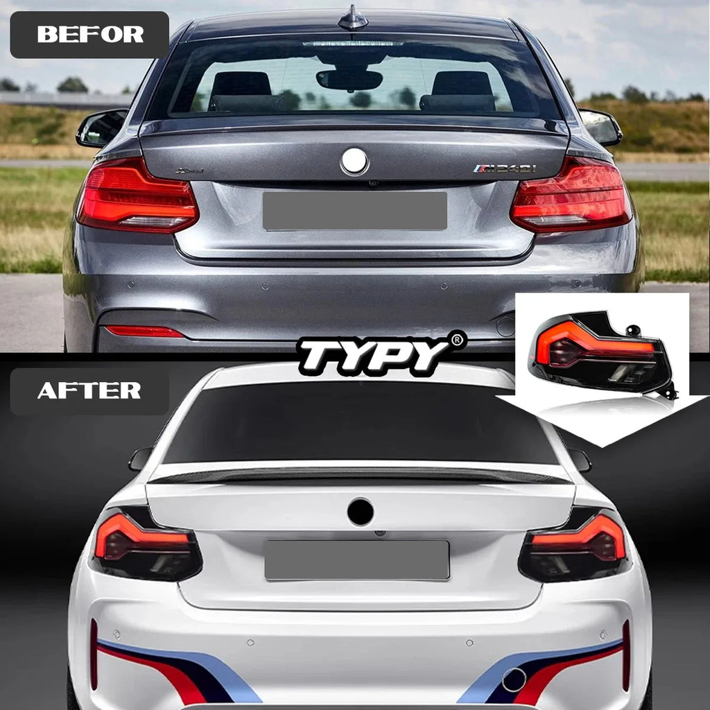BMW 2 Series 2014-2021 F22 F23 M2 Full LED Tail Lights TYPY
