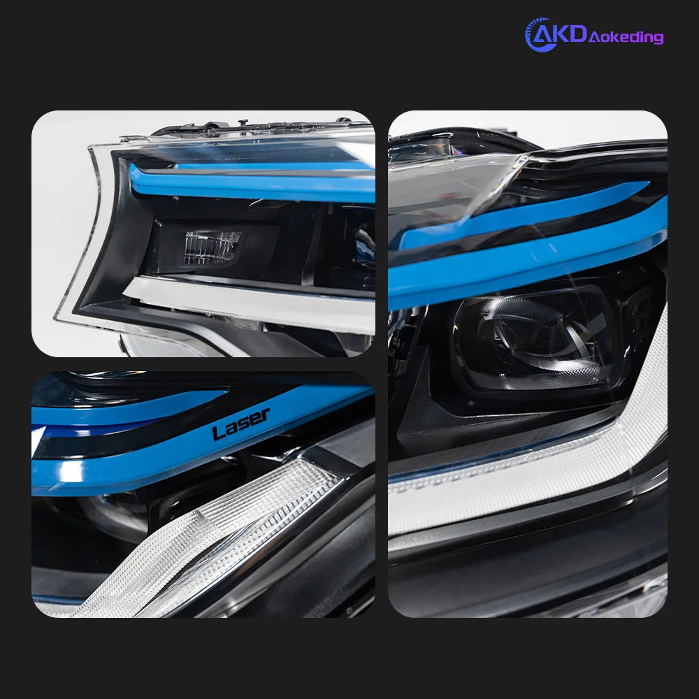 BMW Seria 5 G30 G31 2017-2020 Lampy przednie reflektory Laser LED Komplet AKD