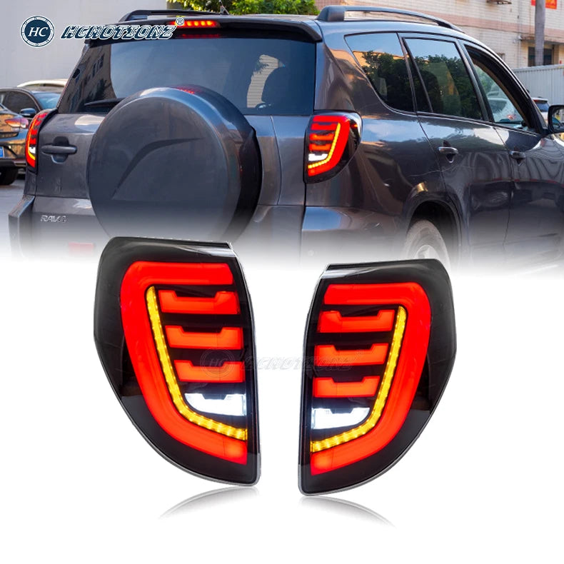 Toyota Rav4 3th GEN 2006-2012 LED Tail lights Smoked HCMOTIONZ