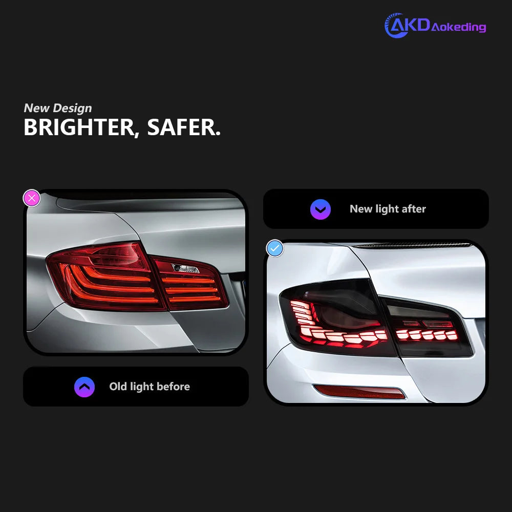 BMW 5 series F10 2010-2017 LED Tail lights GTS Style Set AKD